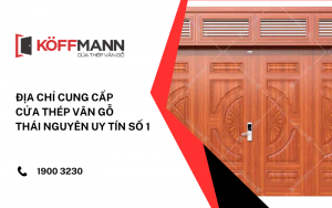 Địa chỉ cung cấp cửa thép vân gỗ Thái Nguyên uy tín số 1