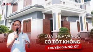 Cửa thép vân gỗ có tốt không: Chuyên gia nói gì?