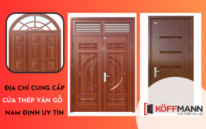 địa chỉ mua cửa thép vân gỗ tại nam định