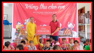 Trung Thu Cho Em - Koffmann Trao Tặng Quỹ Khuyến Học 50 Triệu Đồng Tại Mái Ấm Chùa Thiên Hương