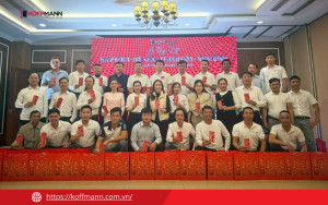 koffmann tổ chức lễ tổng kết đại lý cửa thép miền bắc 2025
