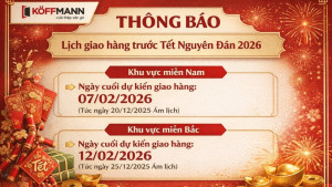 Thông báo về lịch giao hàng trước tết nguyên đán 2026