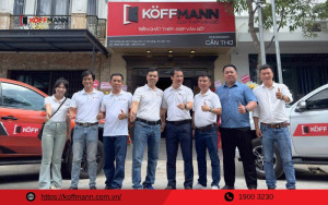 Khai trương đại lý cửa thép vân gỗ Koffmann tại Cần Thơ