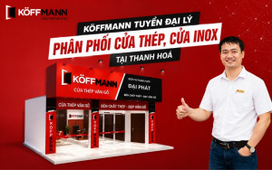 Mở Đại Lý Cửa Thép Cửa Inox Tại Thanh Hoá Cùng Koffmann