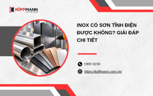 Inox có sơn tĩnh điện được không? Giải đáp chi tiết