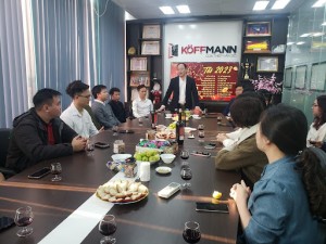 Lễ khai xuân đầu năm mới của Công ty Cổ phần Koffmann Việt Nam