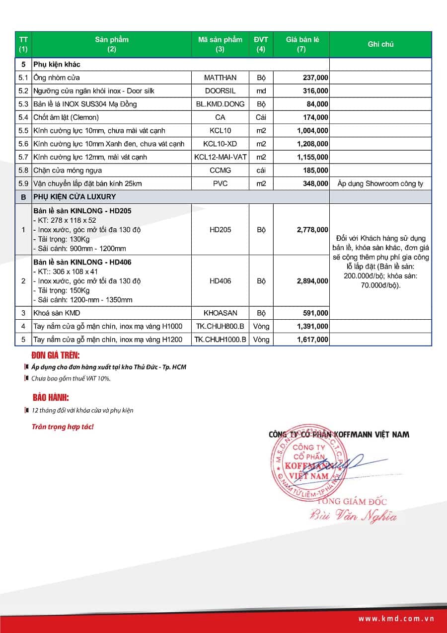bao gia cua thep van go koffman tphcm 3