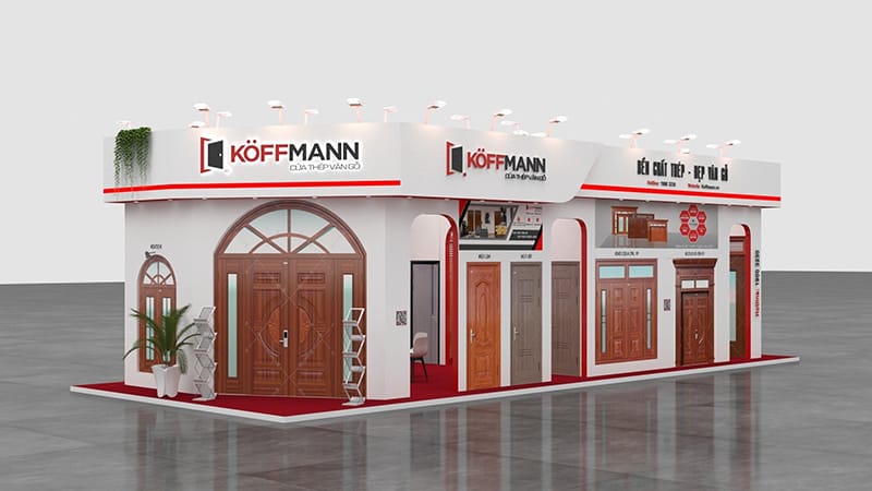 Khu trưng bày sản phẩm của Koffmann từ số 957 đến 966 nhà A3