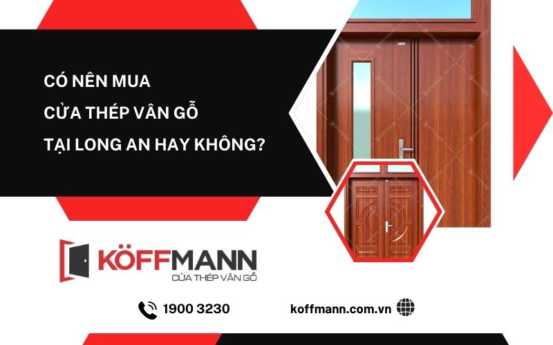 Có nên mua cửa thép vân gỗ tại Long An hay không?