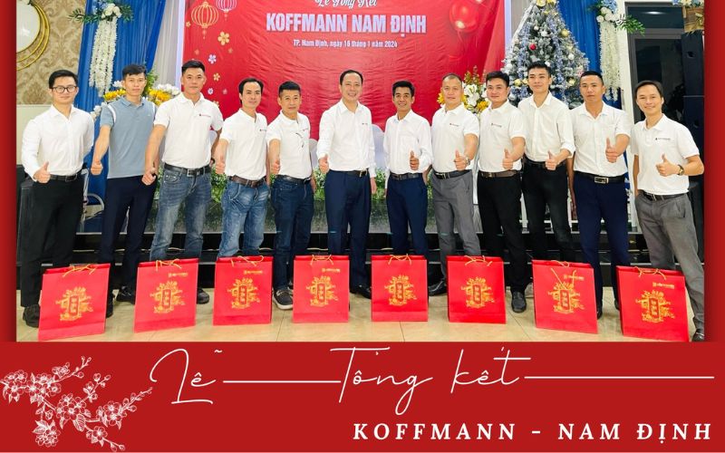 Lễ tổng kết Koffmann Nam Định