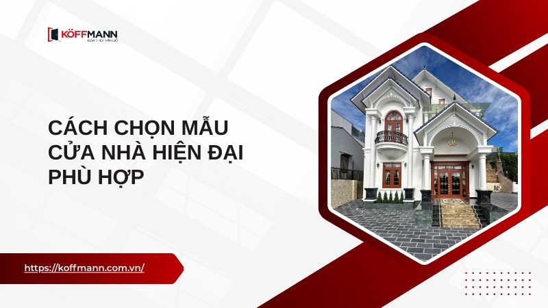 cach chon mau cua nha hien dai phu hop