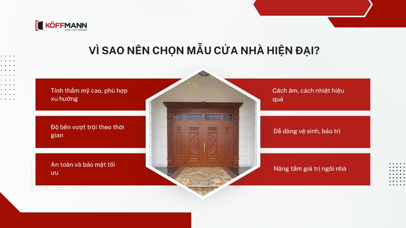 vi sao nen chon mau cua nha hien dai