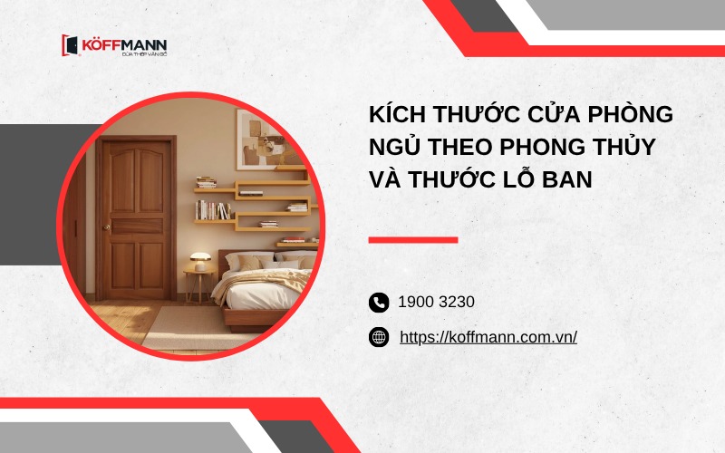 Kích thước cửa phòng ngủ