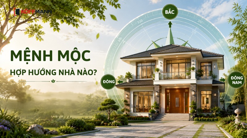 menh moc hop huong nha nao