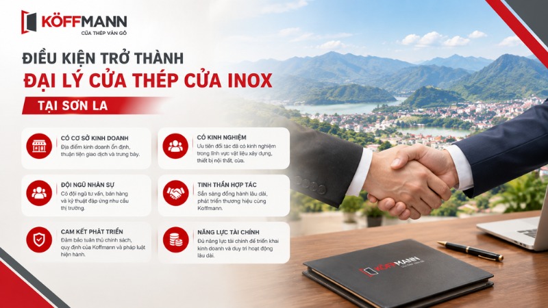dieu kien tro thanh dai ly cua thep cua inox tai son la