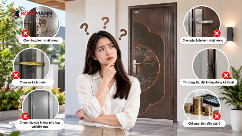 nhung sai lam thuong gap khi chon cua inox 1 canh