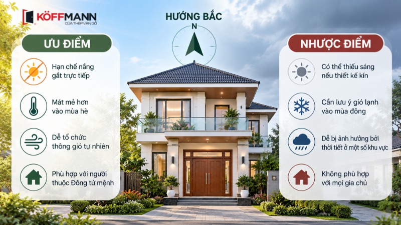 uu nhuoc diem cua nha huong bac