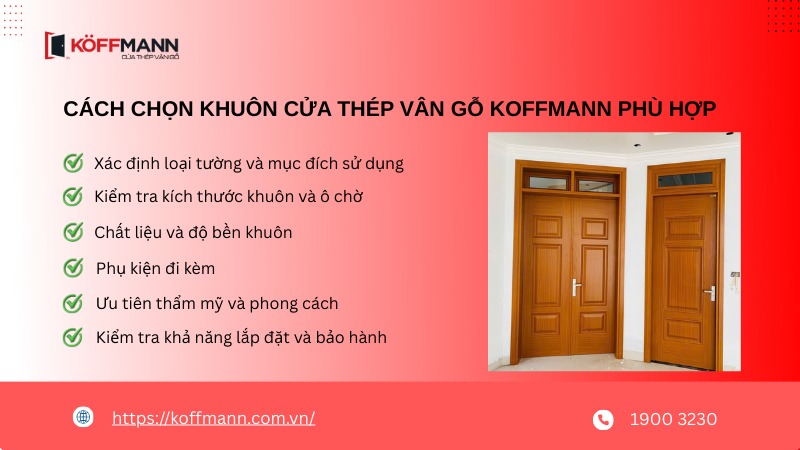 cach chon khuon cua thep van go koffmann phu hop