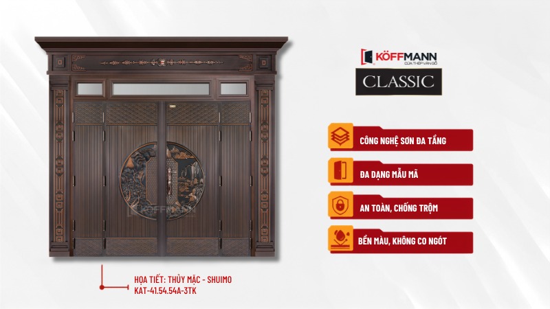 chi tiet san pham cua thep classic kat 41 54 54a 3tk